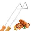 ZISIZ Thickened Outdoor BBQ Fork Set (4-piece)