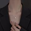 New 925 Sterling Silver Triangle Necklace Personalized Geometric Shape Pendant Necklace Women's Birthday Gift Exquisite Jewelry