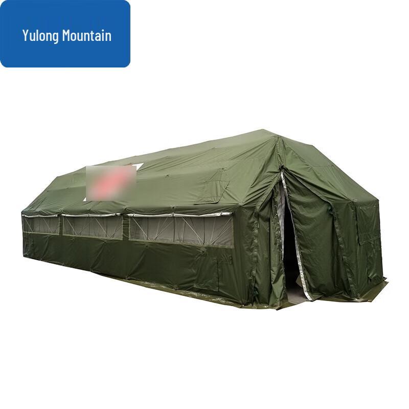 37 sqm Military Green Five-Arch Folding Tent