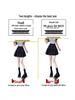 Bud Women’s A-line Puffy Skirt - High Waist, Trendy Spring 2026 Collection, Short Umbrella Style