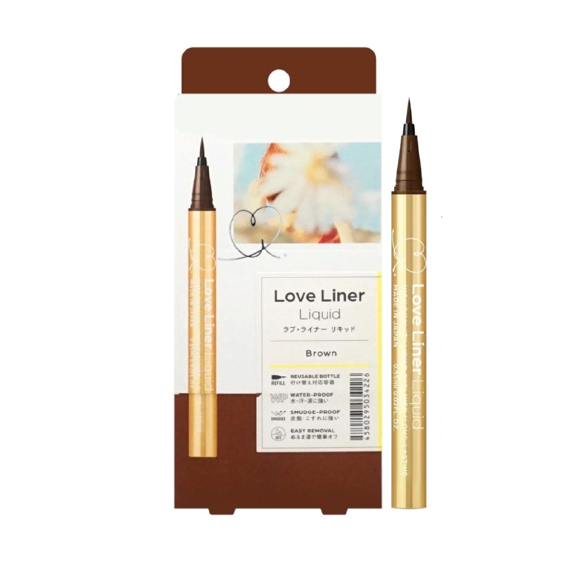 

Жидкая подводка для глаз LoveLiner R4 (коричневый)