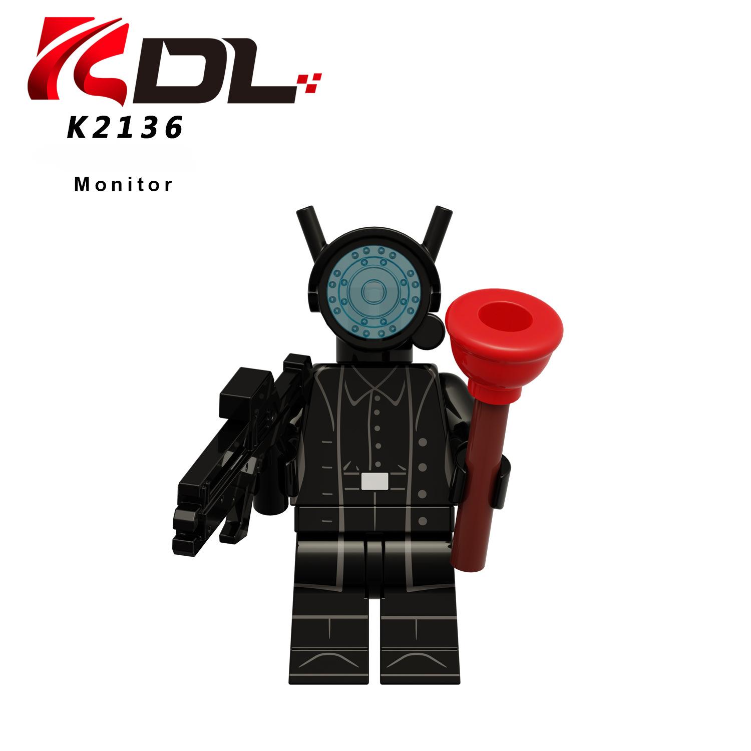 

Туалетная фигурка, строительные блоки, наборы игрушек, модель Титана, декор комнаты, аудиочеловек, камера, человек, детские подарки на день рождения