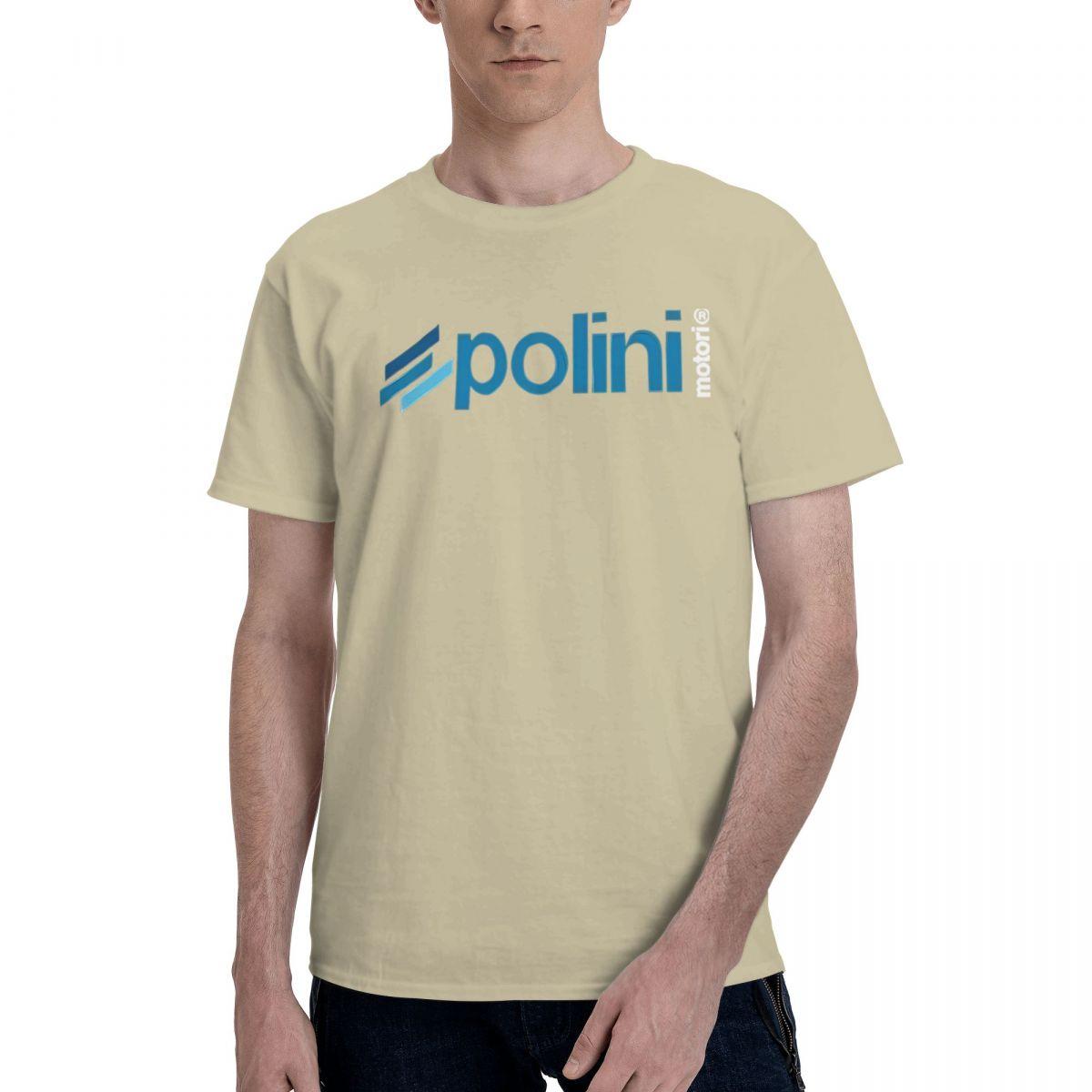 

Polini Italy Scooter Racer 100 Cotton Casual Breathable Confortable Men Top Funny Mens TShirts Funny Gifts M