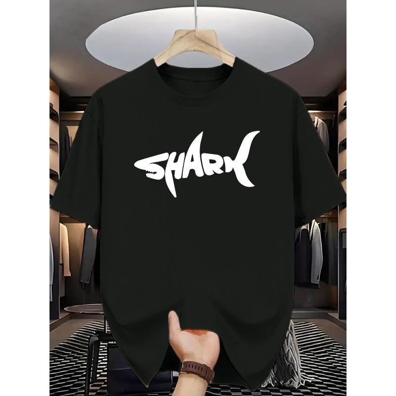 

European sizes Simple and Versatile Round-neck T-shirt, Fashionable Casual Men s Wear, Slim-fit and Comfortable, Suitable for Various Occasions S чёрный