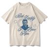 Fiyero Jonathan Bailey T-Shirt Cotton High Quality Short Sleeved TShirt Retro Casual Graphic Print Unisex Tee Fashion Streetwear
