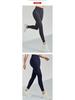 Lycra Brushed Nude Feel Slimming Yoga Pants - Women's Thickened Velvet High-End Pilates Fitness Trousers