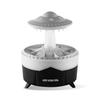 UFO Rotating Raindrop Aromatherapy Essential Oils Air Diffuser with RGB Night Lamp Remote Controls UFO Ultrasonic Air Humidifier