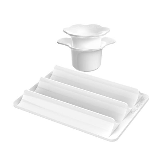 

Набор форм для кейк-попсов в виде круга, круглый резак для печенья 1,75 дюйма с базовым поддоном, пластиковая форма для пирожных, батончиков, трюфелей, десертов C