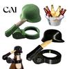 Tappi Resistenti per Bottiglie di Birra 2 Pezzi Divertenti Tappi a Casco da Soldato, Topper in Plastica per Bottiglie da Collezione Standard, Tappo a Salutare Riutilizzabile Festa Barbecue