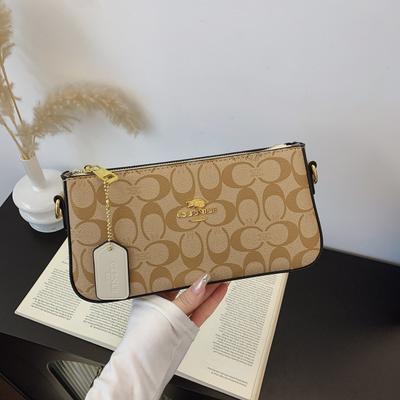 Bag Women's New Underarm Bag Classic One Shoulder Crossbody Bag Chain Small Square Bag Women