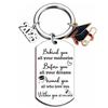 Stainless Steel Keychain for 2025 Graduation - University & High School Senior Gift in European and American Style