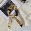 Long silk scarf, new thin and narrow decorative scarf, multi-purpose headscarf, headband, hair tie, bag streamer, gift box strap.
