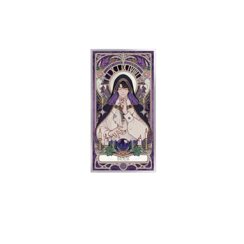 Official Genuine Lord of The Mysteries Anime Acrylic Card Character Peripheral Festival Collection Toy Flash Card Gift