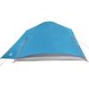 Dome Camping Tent for 4 Persons Blue Waterproof
