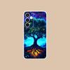 World Life Tree Mobile Phone Case for Samsung Galaxy S25 S24 S23 S22 S21Plus FE Ultra Clear Colorful Cover Smartphone Cover