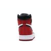 Air Jordan 1 Retro High Satin Black Toe Moteriški Sportbačiai Raudoni Balti-Varsity-Raudoni CD0461-016