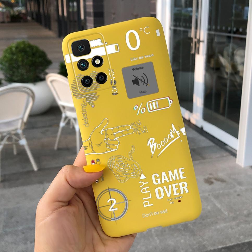 NEW Design For Cover Xiaomi Redmi 10 Case Cartoon Bumper Back Shockproof Soft TPU For Xiomi Redmi 10 Hongmi10 Redmi10 Phone Bag