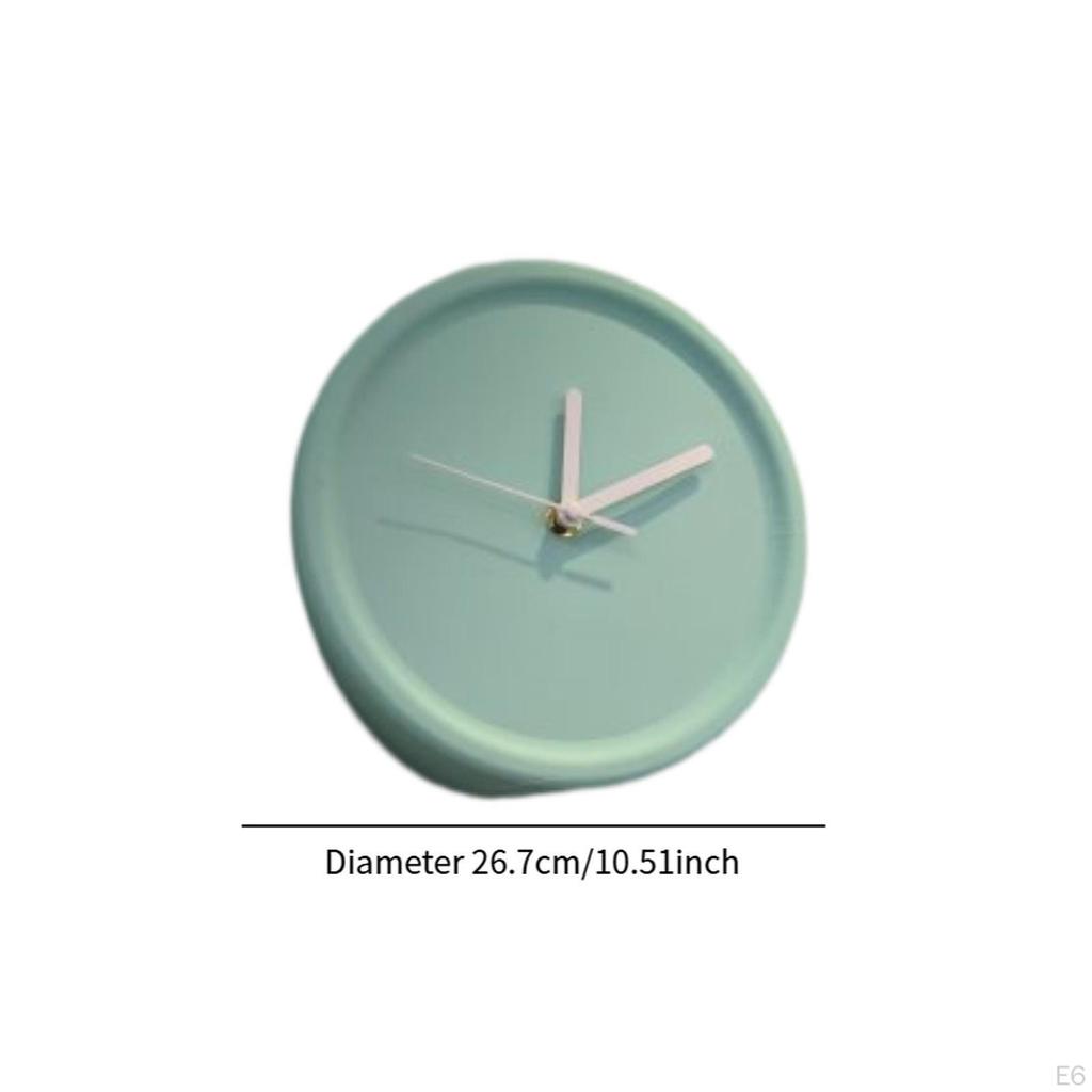 Inside Corner Wall Clock Decorative Artistic Ornament Decoration for Dorm Dining Room