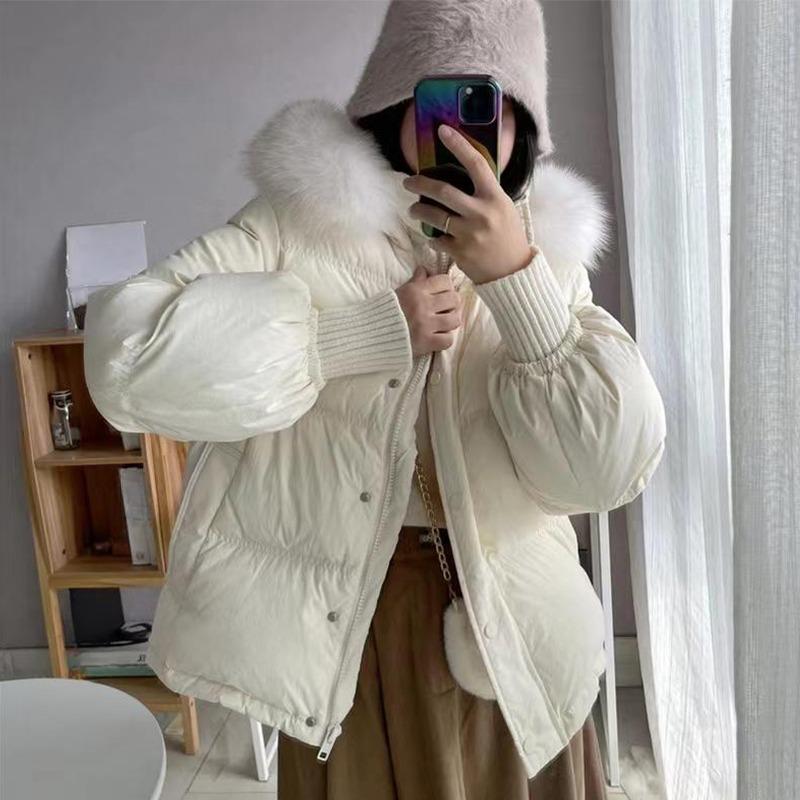 Oversize Bread Coat Down Cotton Coat Winter Coat Short Thick Cotton Coat 2023 New Style Korean Cotton Coat Women