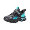 Boys' shoes 10-15 years old Spring and autumn new leather surface lightweight soft sole Children's students lightweight running sports shoes