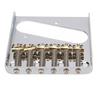 Guitar Bridge Vintage Style Single Tube Brass Saddle 6 Strings Electric Guitar Accessories