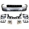 Mercedes GLE Coupe C167 2020 Rear Diffuser with Exhaust Tips - GLE53 AMG Upgrade