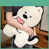 Cartoon West Highland Dog Plush Toy Pp Cotton Filling Couch Decor Room Kids