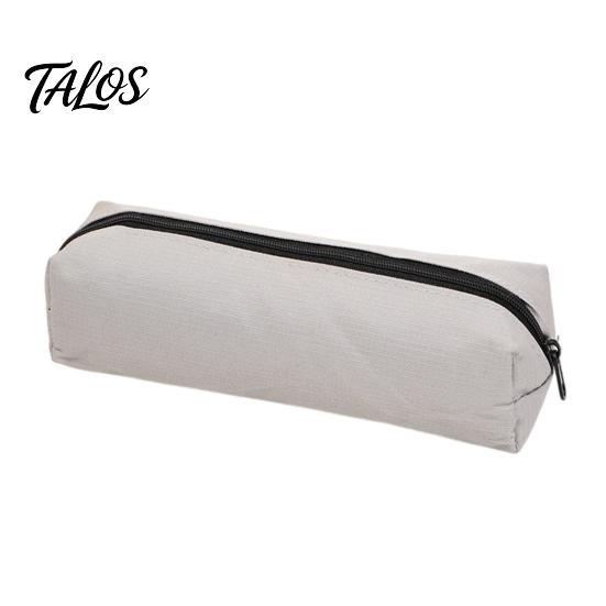 Wide-mouth Zipper Pouch Oxford Pencil Case, Large Capacity Pen for Students, Nylon Fabric Bag Simple Stationery Office School Travel Storage Case