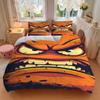 3pcs bedding set Angry Face Includes 1 Comforter + 2 Pillowcases, Without Pillow Inserts, Soft Comfortable,a0909073