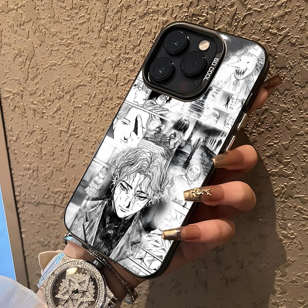 J-Johan Liebert Handyhülle Für 17 Air IPhone 16 Pro Max 15 14 Plus 12 13 X XS Max 11 Bunte Silberne Hülle