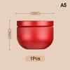 1/5Pcs Portable Tea Canister Mini Empty Pot Tea Box Candy Round Cans Thickened Iron Herb Sealing Jar Spice Storage Organizer
