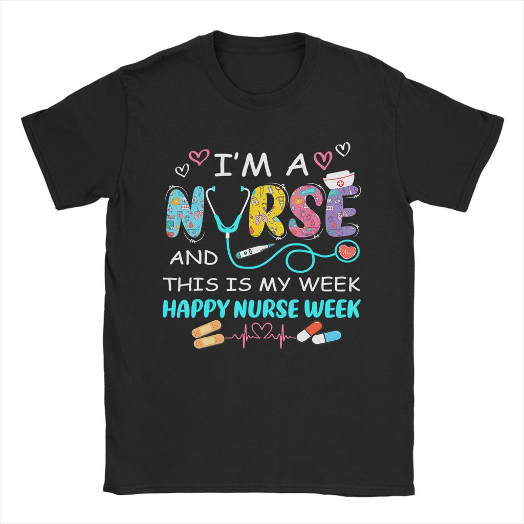 Best School Nurse T Shirt for Unisex Unisex 100 Cotton for Male TShirts Round Collar Nurses Day Tee Shirt Short Sleeve Printing