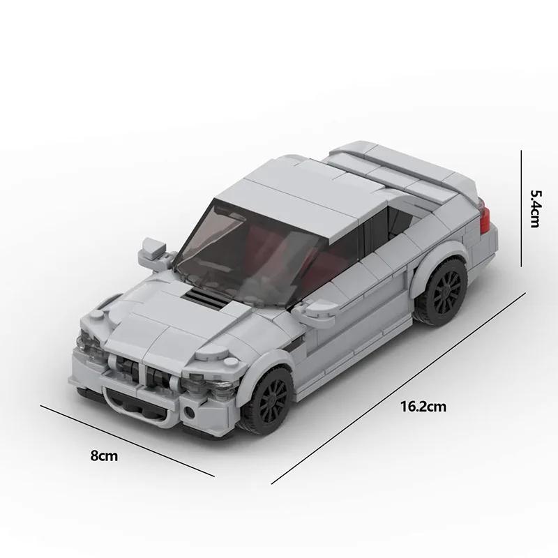 

MOC M3 Building Block Vehicle Racing Car Creative toy 8 grid Car Building Block Assemble Bricks Model Toys Gifts For Boys Girls