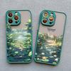 Summer Lotus Flower Phone Case For iPhone 16 15 Pro Max Case For iPhone 11 14 12 13 Pro Max Mini 7 8 15 Plus XS X XR Back Cover