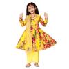 A.T.U.N. (ALL THINGS UBER NICE) A.T.U.N. Girls Floral Printed Anarkali Palazzo Set
