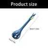 652F Multipurpose 2 in 1 Eggs Whisk and Tongs Ergonomic Handle ABS Easy Cleaning