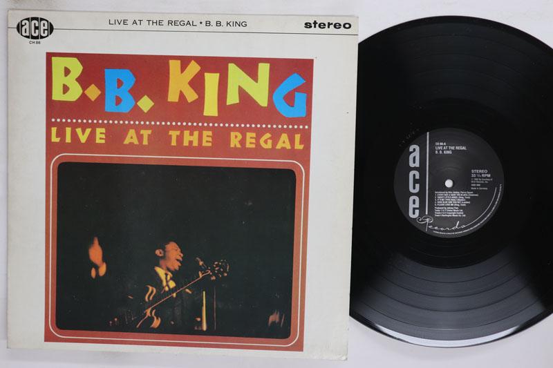 

LP Record B.B. KING Live At The Regal CH86 Ace 1983 UK Blues Used