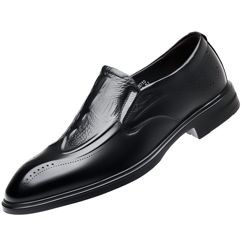 Luxury Brand Men's Sneaker Leather Men Casual Shoes Men Loafers Breathable Slip on Black Driving Shoes Zapatos De Vestir Hombre