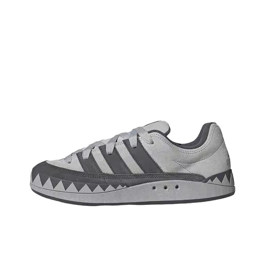 Adidas Adimatic Comfortable Versatile Low-Top Skate Shoes Unisex Sneakers Gray KI8885