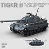 The King Tiger Heavy Tank Sd.Kfz. 182 World War II building blocks black tiger tracked armored car boy toy model 100301