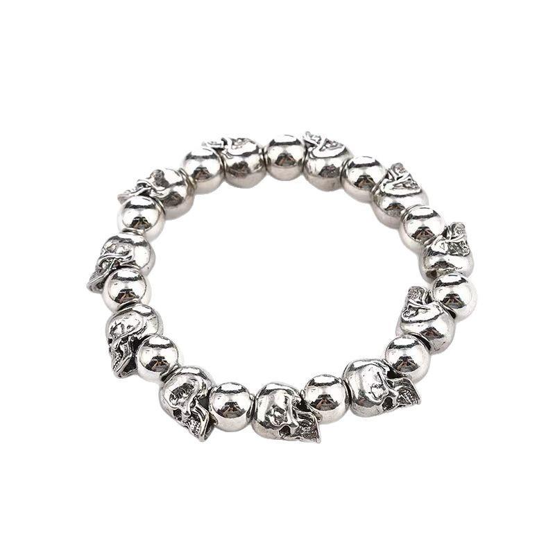 Fashion Retro Punk Skull Bracelet Personality Niche Men'S Jewelry Cool Dark Cold Wind Bracelet