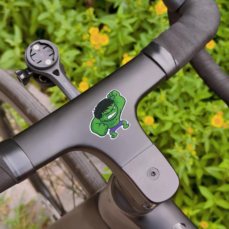 Cartoon Bicycle Stickers Waterproof DIY MTB Bike Frame Handlebars Fork Top Tube Durable Vinyl Decals Decoration Accessories