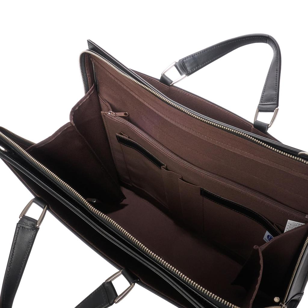 Business Made In with Shoulder Black IS+ Clutch, Two-Handed Bag, Japan, Strap, 42cm, 230-1008,