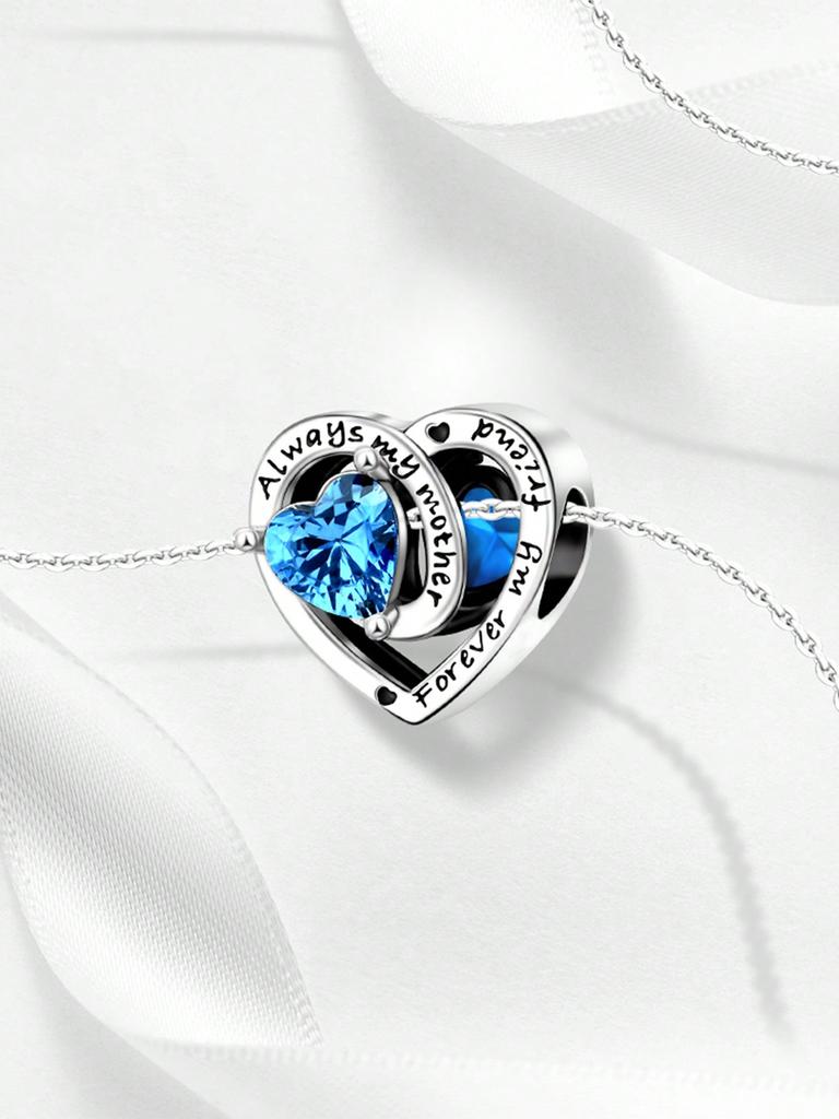 Charms Plata Birthstone Beads Charm Copper Plated Fit Charms Copperoriginal Bracelet For Jewelry Making Diy Charm