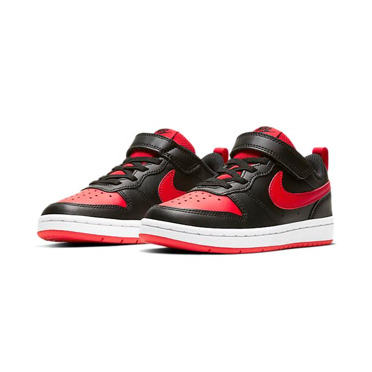 New Nike Court Borough Low 2 Bred PS BQ5451-007
