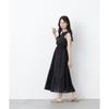 Shoulder ribbon dress