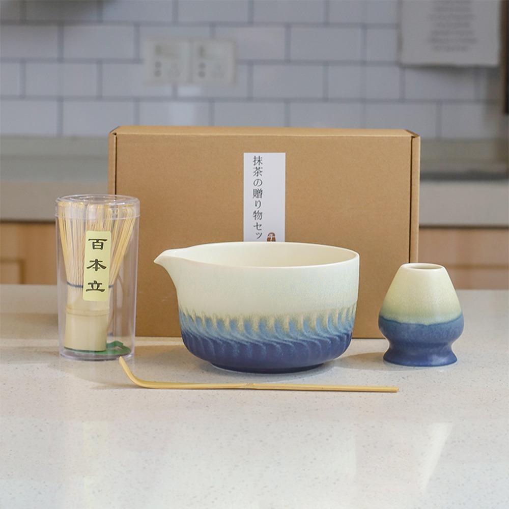 4PCS Food Grade Matcha Whisk Reusable Japanese Chasen New Japanese Matcha Tea Set