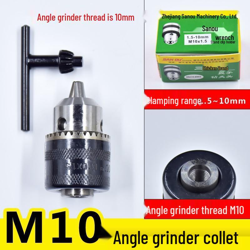 Three Gulls Drill Chuck Wrench: Light & Heavy Duty Hand and Bench Drill Press, 1-13mm.