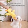 Duck Shape Dog Toy Quacking Pet Toys for Small Large Dog Cat Durable Puppy Molar Chew Toy Fun Interactive Plaything Dog Supplies