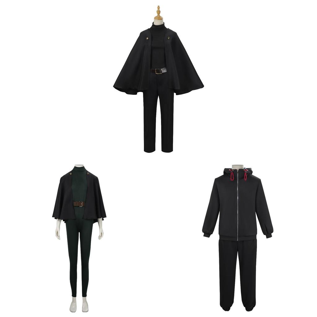 Jujutsu Kaisen Cosplay Costume Set For Anime Role Play With Polyester Fabric For Stage And Event Use